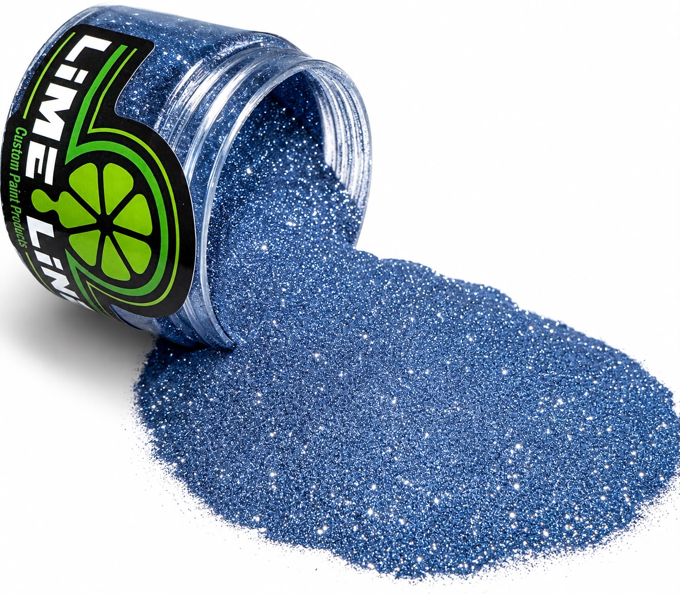 LiME LiNE Sprayable Metal Flake Paint Additive: Solvent Resistant Glitter for Automotive Custom Painting