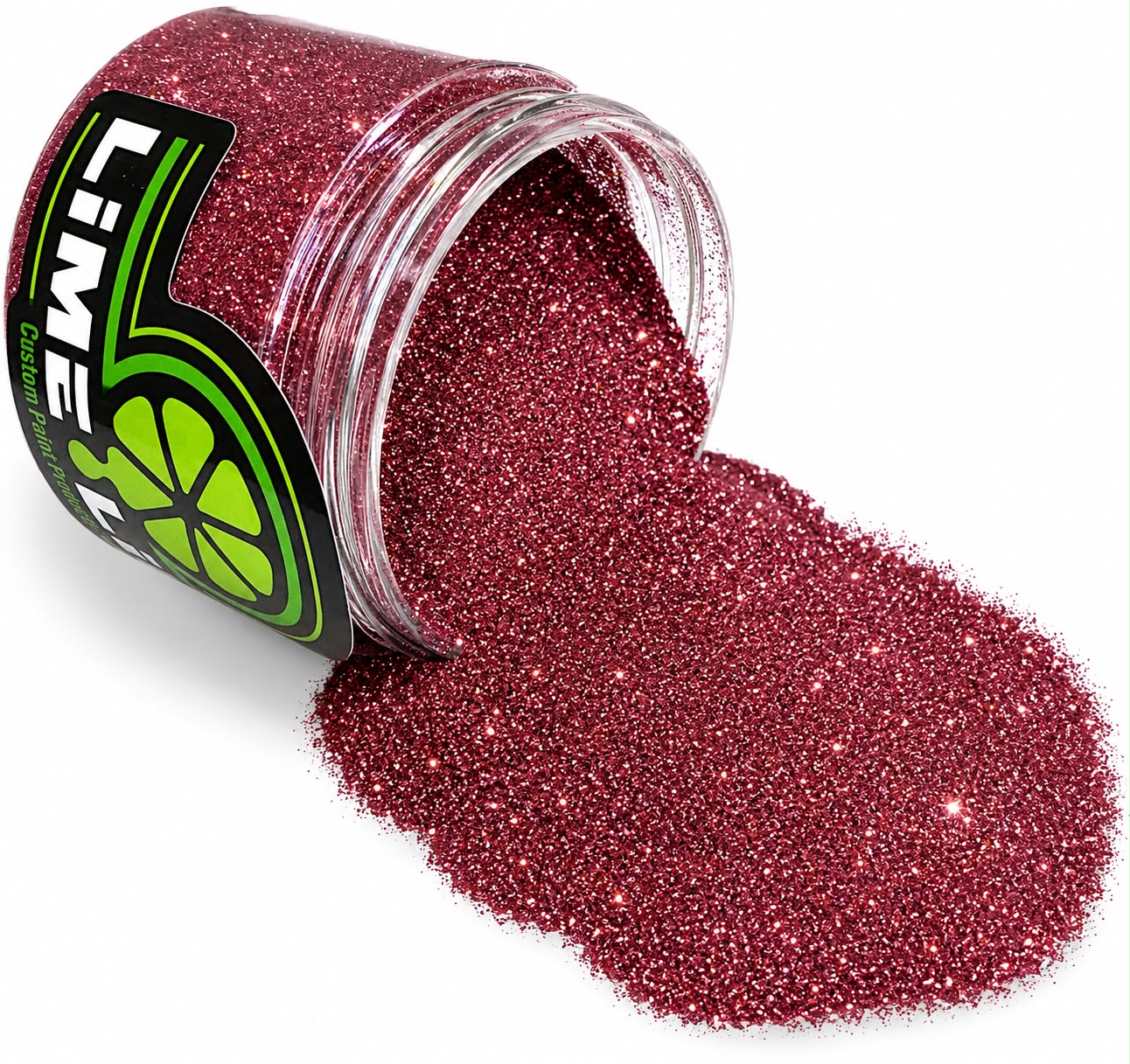 LiME LiNE Sprayable Metal Flake Paint Additive: Solvent Resistant Glitter for Automotive Custom Painting