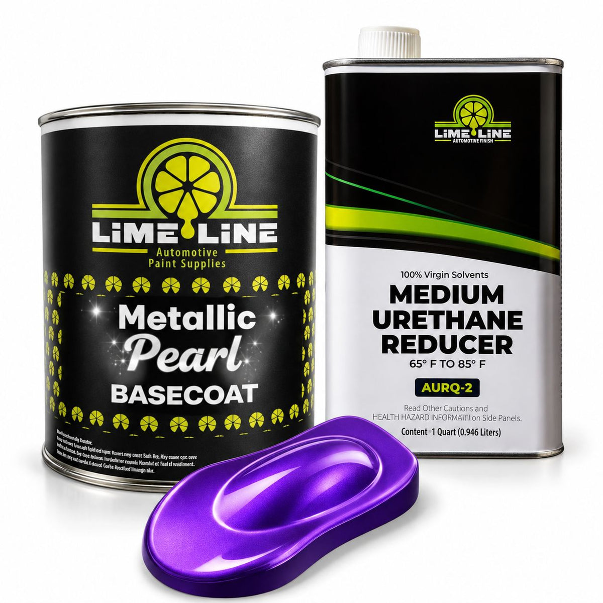 LiME LiNE Metallic Pearl Basecoat – Custom Automotive Paint – Must Be ClearCoated