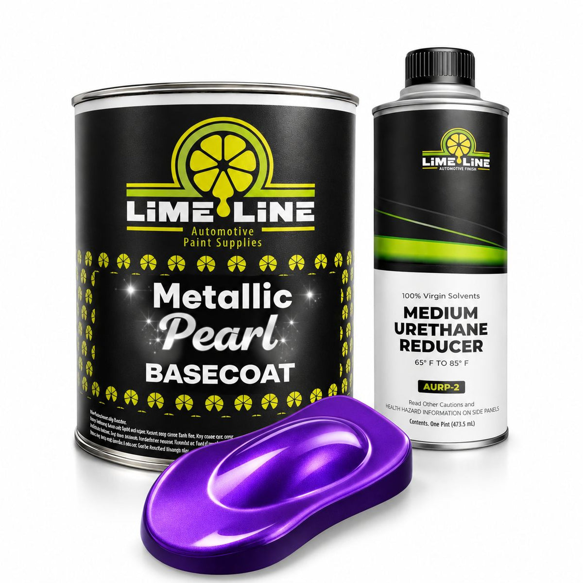 LiME LiNE Metallic Pearl Basecoat – Custom Automotive Paint – Must Be ClearCoated