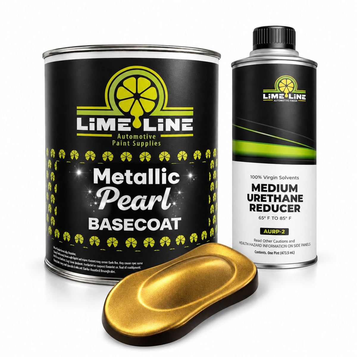 LiME LiNE Metallic Pearl Basecoat – Custom Automotive Paint – Must Be ClearCoated