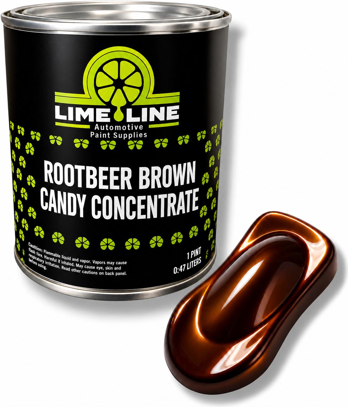 LiME LiNE Automotive Candy Concentrate - Solvent Based Transparent Paints - 1 Pint