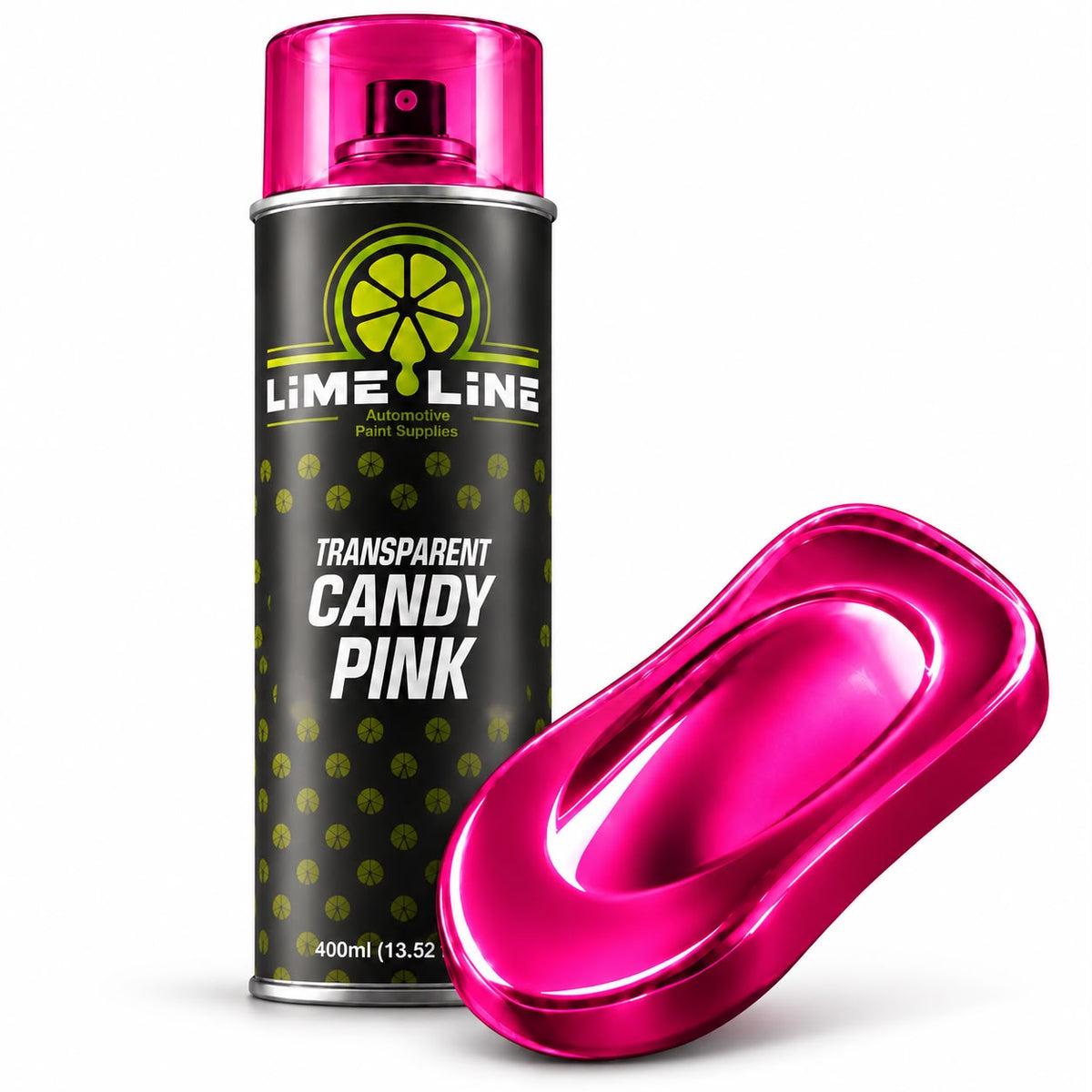 LiME LiNE Transparent Candy Aerosol Paint, Automotive Custom Spray Paint for Cars, Motorcycles and DIY Projects