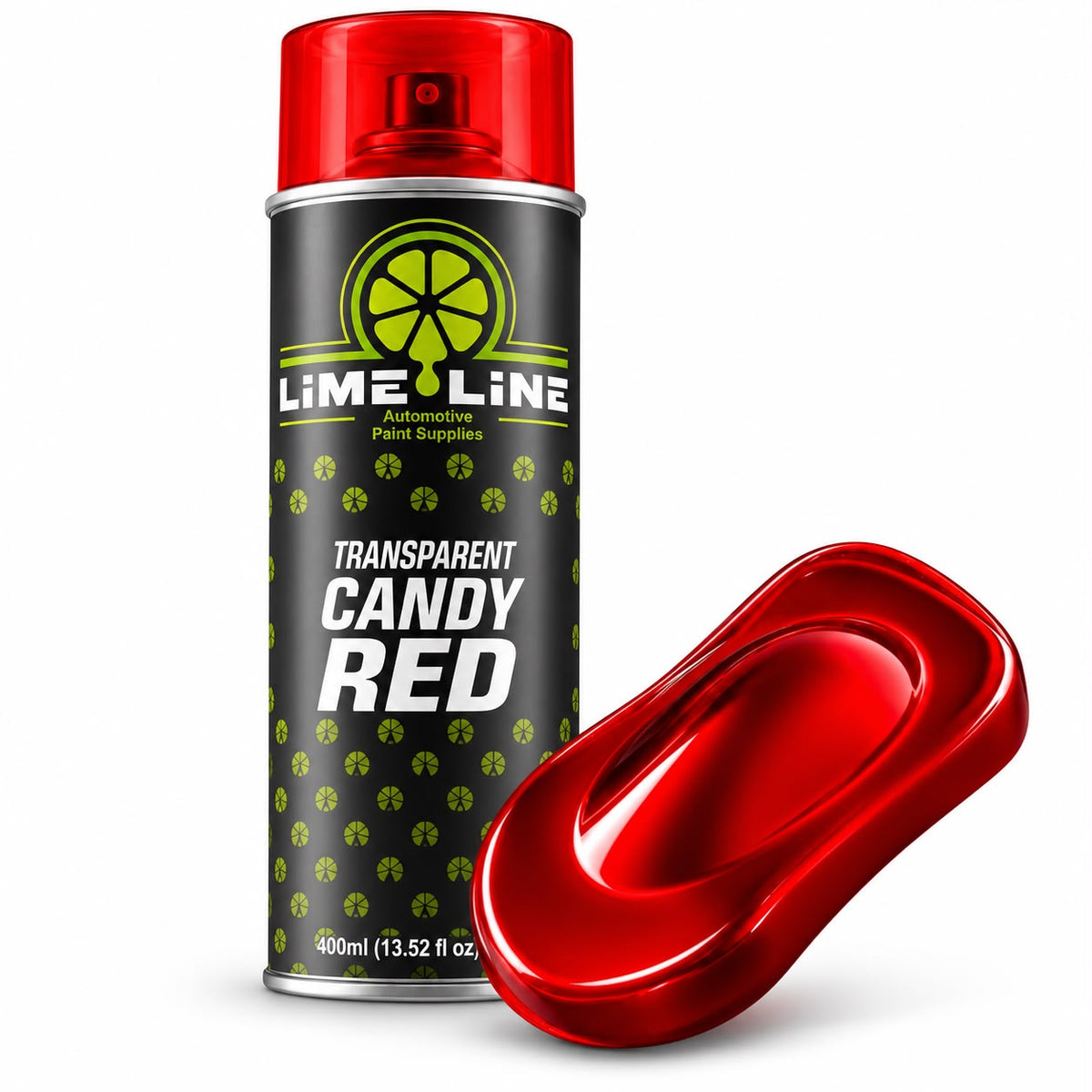 LiME LiNE Transparent Candy Aerosol Paint, Automotive Custom Spray Paint for Cars, Motorcycles and DIY Projects