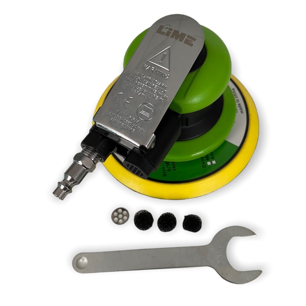 LiME LiNE 6" Automotive Dual Action Orbital Sander for Custom Painting & Auto Body
