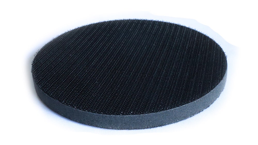 LiME LiNE 6 inch Hook & Loop Interface Sanding Pad used with DA sander Suitable for uneven surface polishing such as car and motorcycle surfaces. Can be used for wet or dry sanding. 