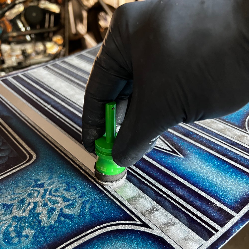 LiME LiNE Spinable Silver Leaf 1" x160 ft roll