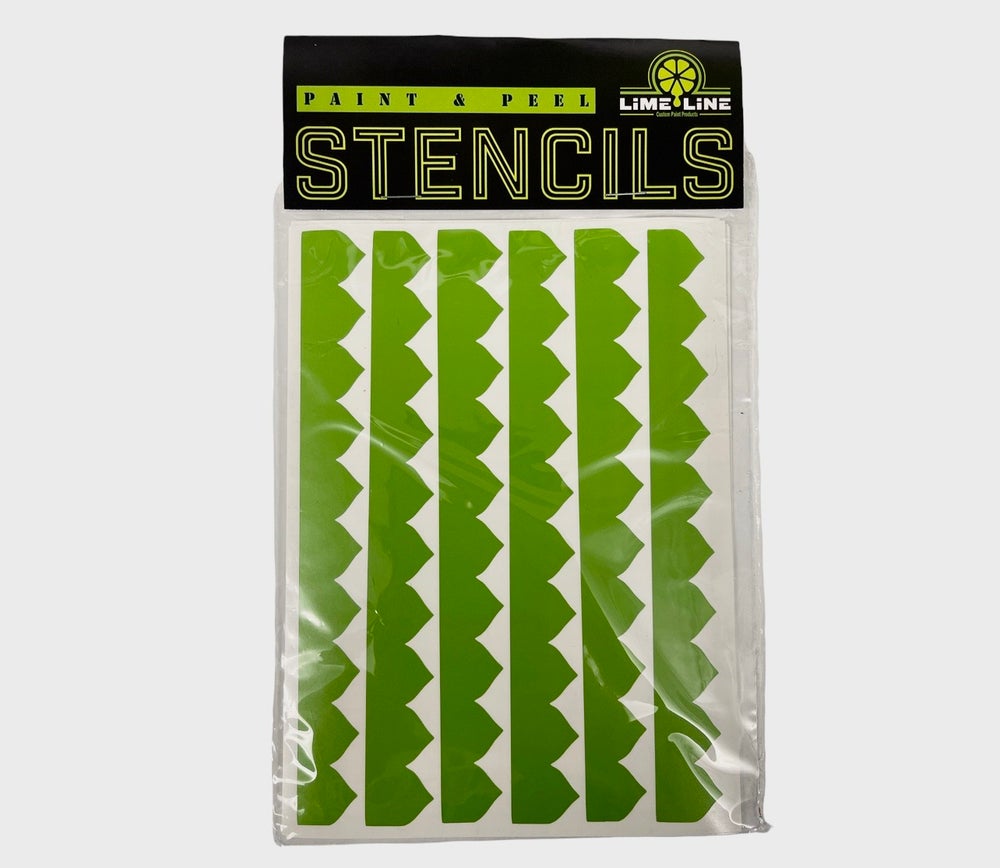 LiME LiNE Lotus Leaf Stencils